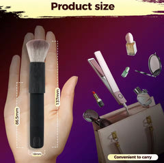 Makeup Brush & Vibrator - Dual Pleasure- Rechargable
