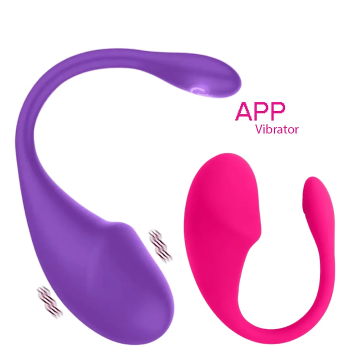 App Controlled Vibrator for Couples - Rechargable