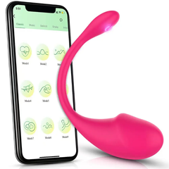 App Controlled Vibrator for Couples - Rechargable