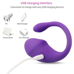 App Controlled Vibrator for Couples - Rechargable