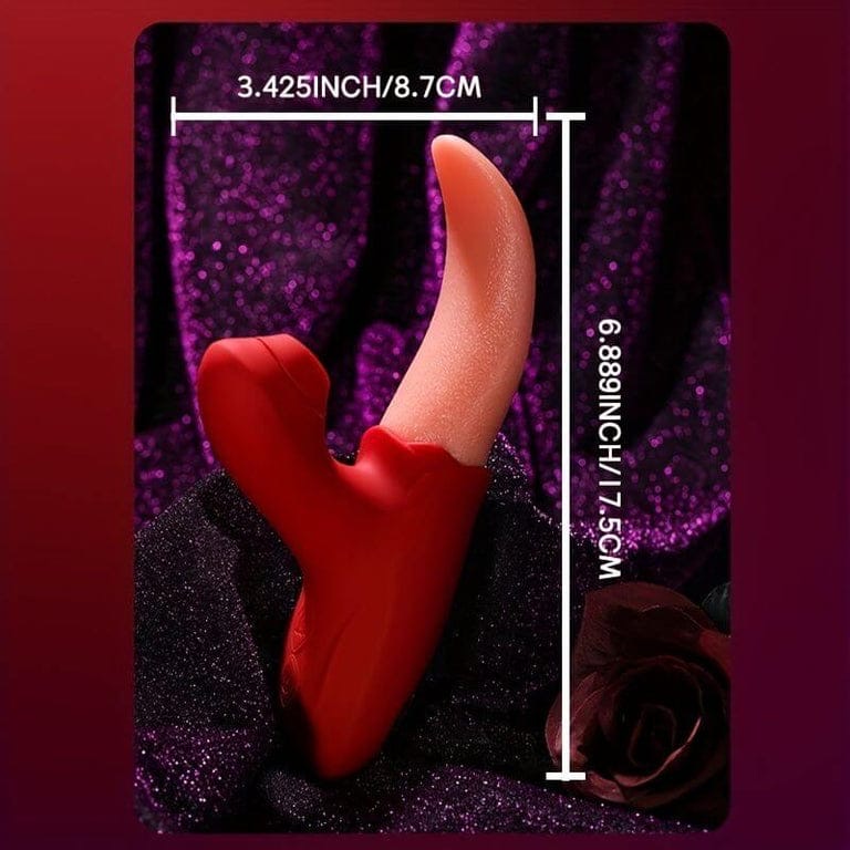 Tide Splash – 3-in-1 Clitoral & G-Spot Sucker, Stimulator, Vibrator with Real Tongue Motion - Rechargeable