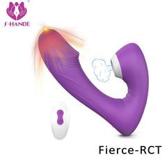 Double Trouble – 2-in-1 Sucking & Vibrating Pleasure Toy