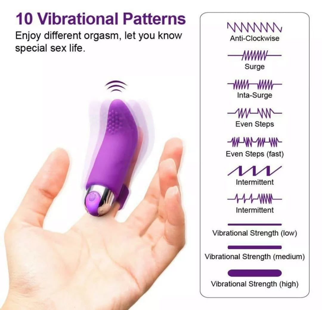 Orgasm Bullet With 10 Modes - Rechargeable