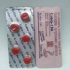 Original Black Cobra 150MG Timing Tablets