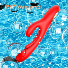 3-in-1 Flapping Vibrator For Couples - Rechargable