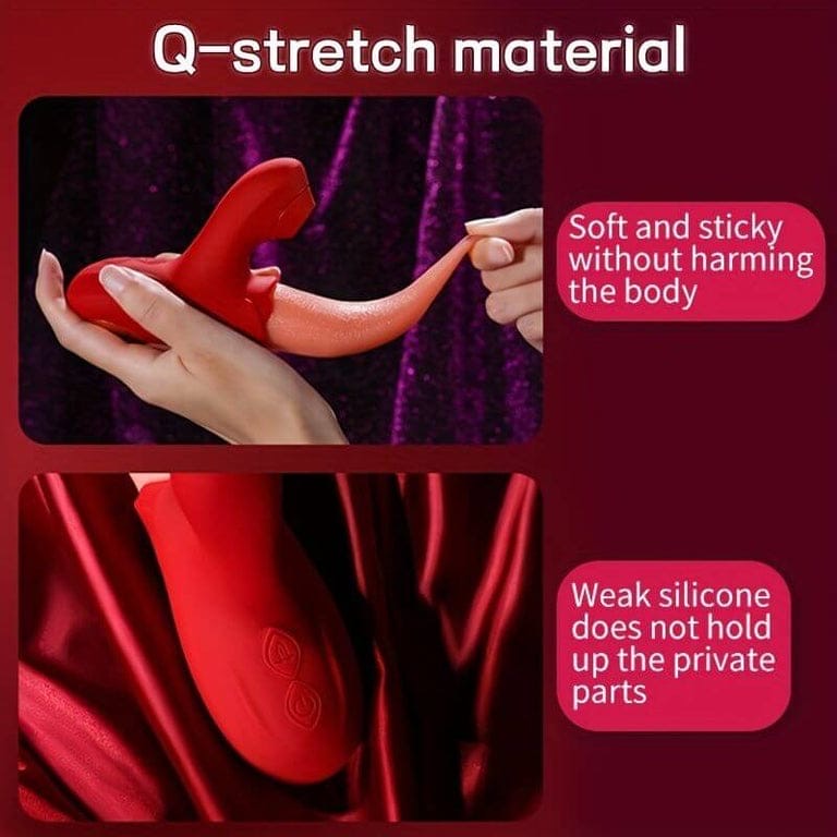 Tide Splash – 3-in-1 Clitoral & G-Spot Sucker, Stimulator, Vibrator with Real Tongue Motion - Rechargeable