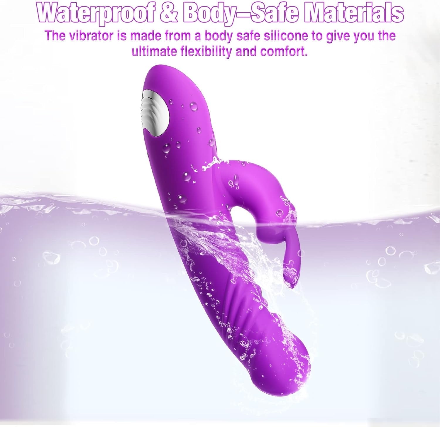 ThrustMate Thrusting Rabbit Vibrator - Rechargeable