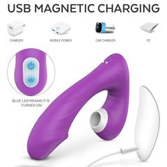 Double Trouble – 2-in-1 Sucking & Vibrating Pleasure Toy