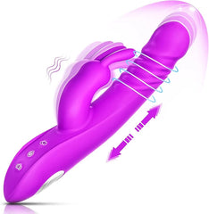 ThrustMate Thrusting Rabbit Vibrator - Rechargeable