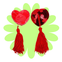 Sequin Heart Nipples Covers