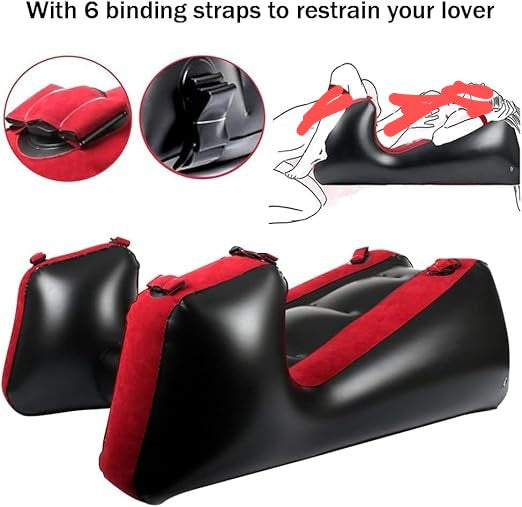 Inflatable Love Bed Sofa With Pump - MultiPositions
