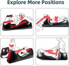 Inflatable Love Bed Sofa With Pump - MultiPositions