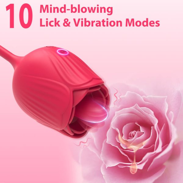 RoseLust | Thrusting & Licking 2-in-1 - Rechargeable