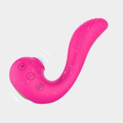 3-in-1 Sucking, Vibration, Boucing Toy For Couples - Rechargeable