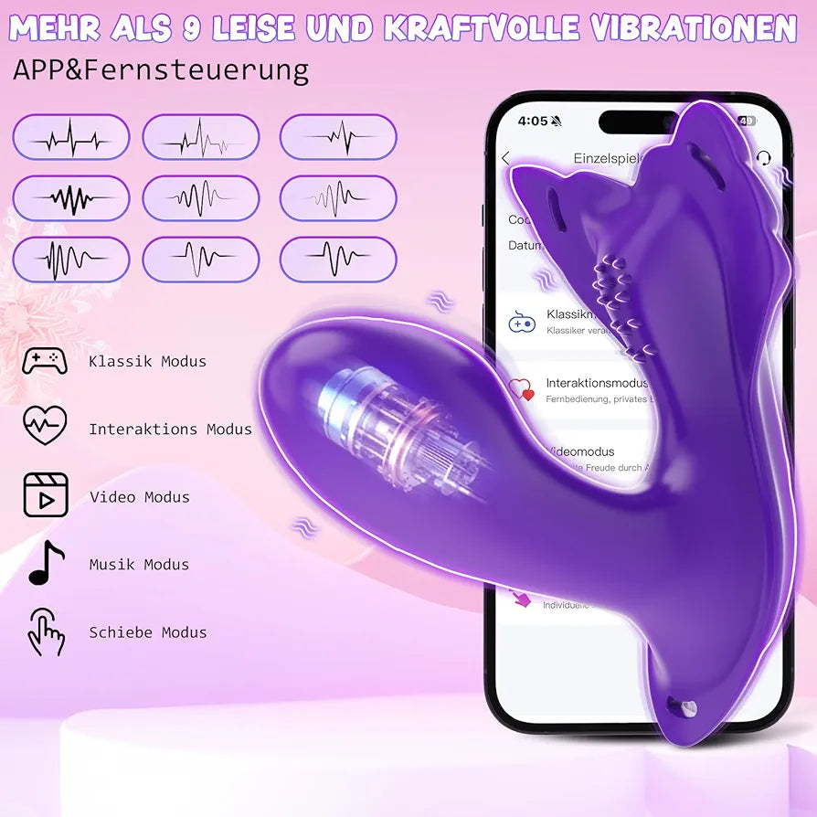 Secret Sin – Naughty Wearable Panty Vibrator for Couples