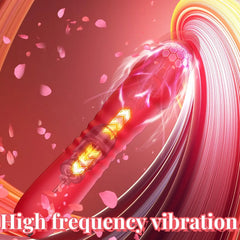Couple Thrusting – 7" Thrusting Silicone Vibrator - Rechargable
