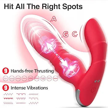 Desire Duo – Wearable Thrusting Panty Vibrator for Couples - Rechargeable