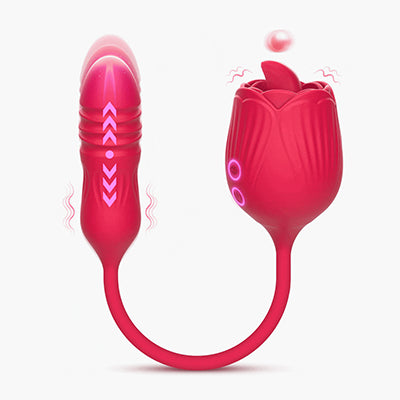 RoseLust | Thrusting & Licking 2-in-1 - Rechargeable