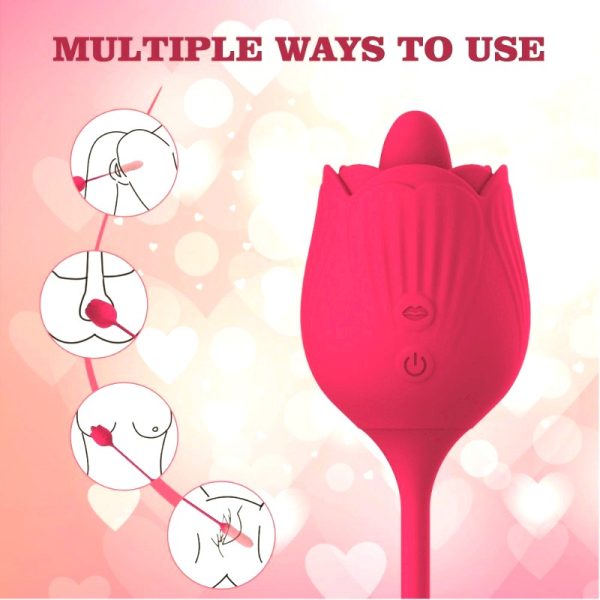 RoseLust | Thrusting & Licking 2-in-1 - Rechargeable