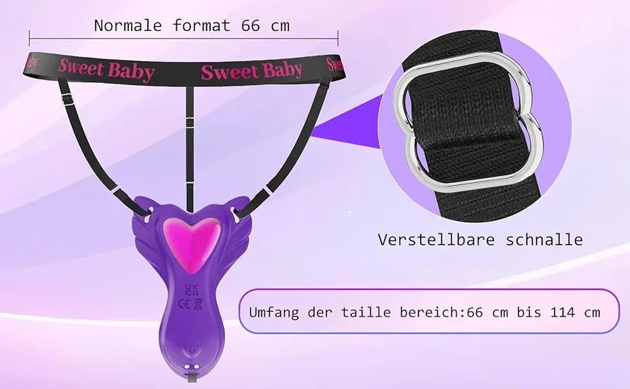 Secret Sin – Naughty Wearable Panty Vibrator for Couples
